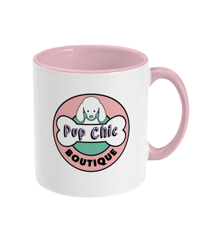 Pup Chic Addict Two Toned Mug