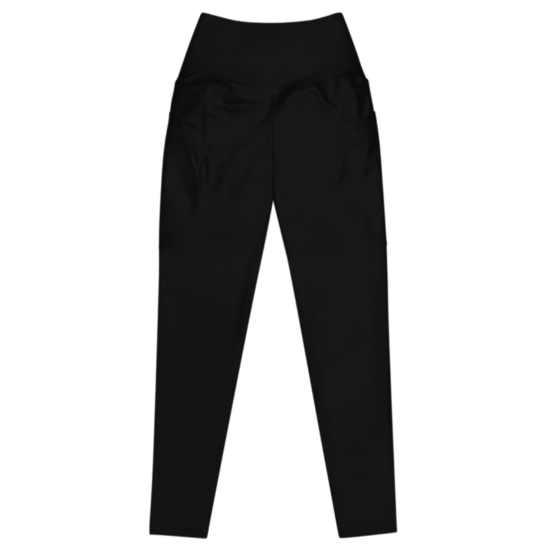 Black Dog Walking Leggings – Hair-Resistant Pocket Leggings