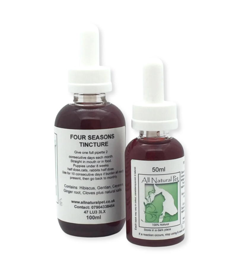 All Natural Pet Four Seasons Natural Wormer (Dogs, Cats, Rabbits & Poultry)