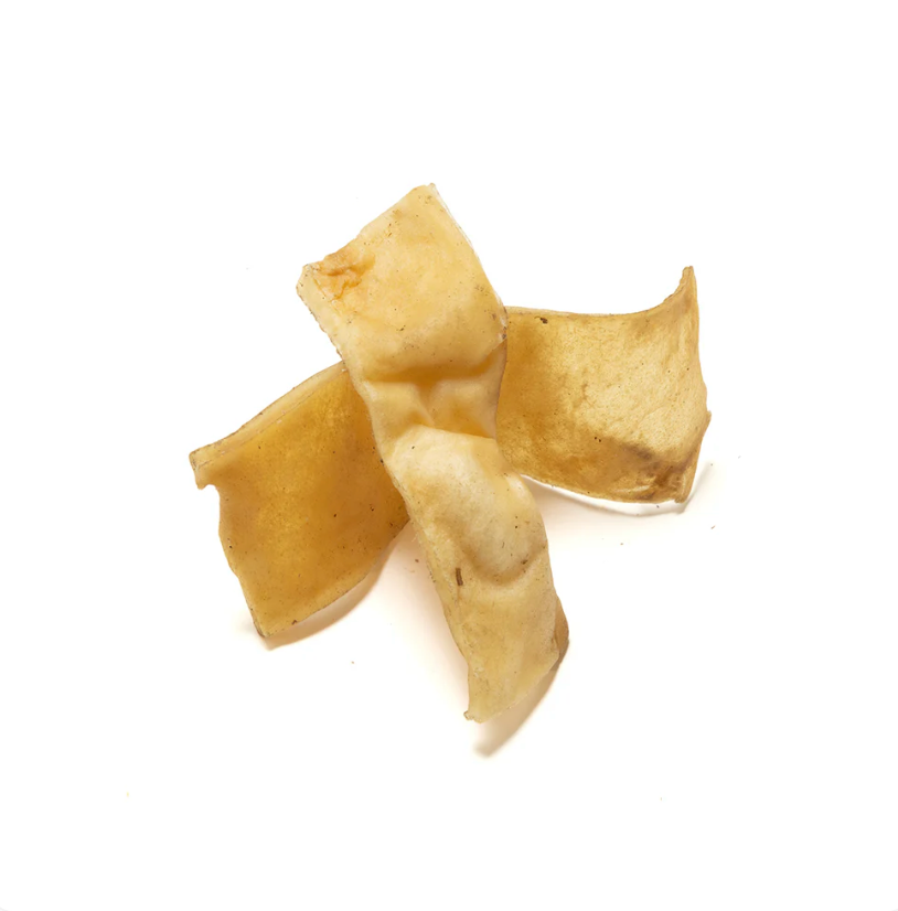 Beef skin chews pieces