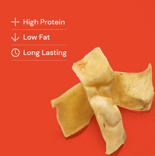 Beef skin chews pieces