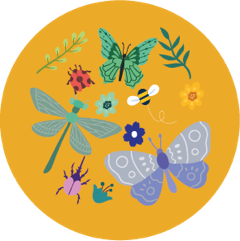 Summer Buzzin' Dog Tag