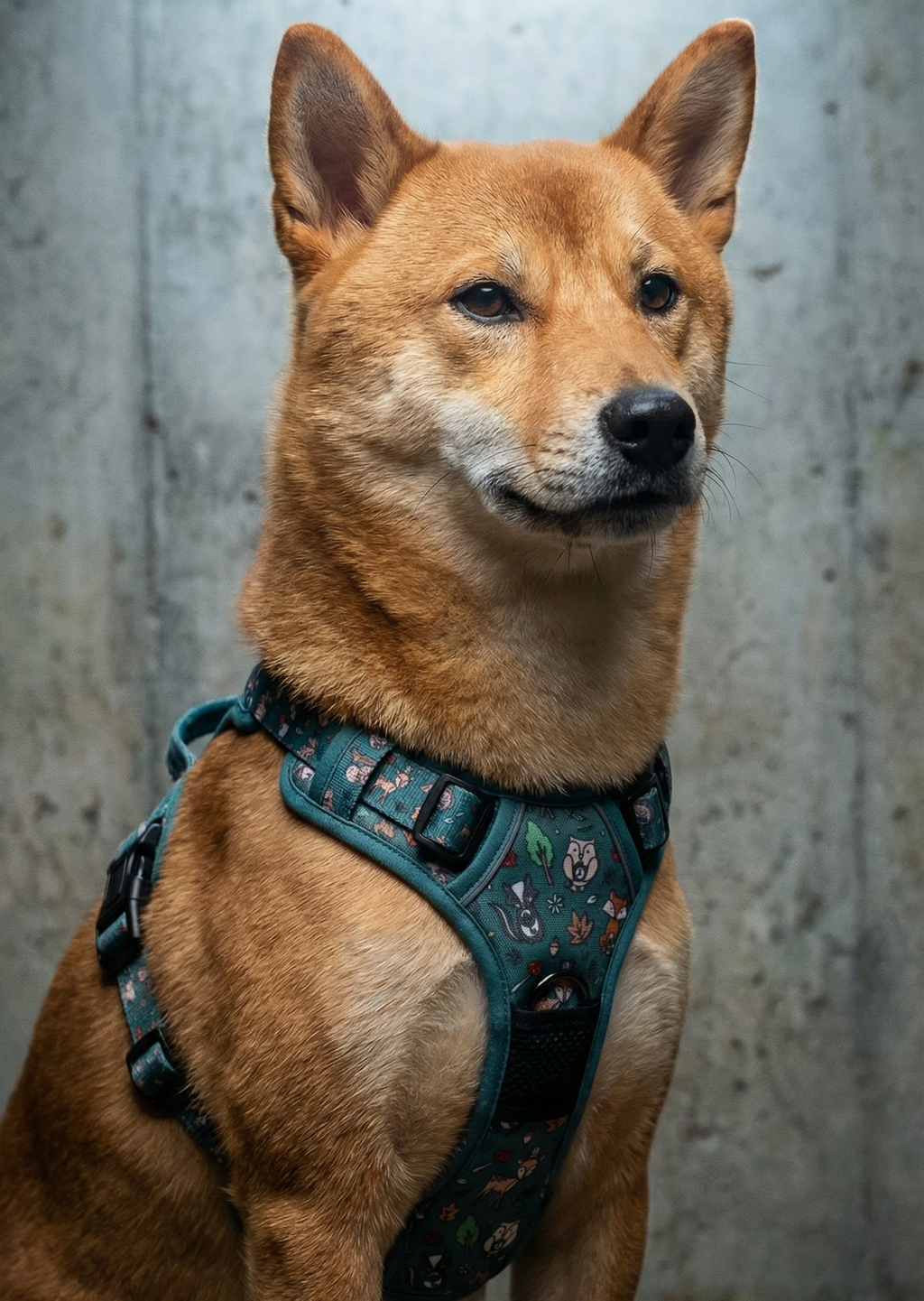 woodland Wonderland harness & rope lead bundle