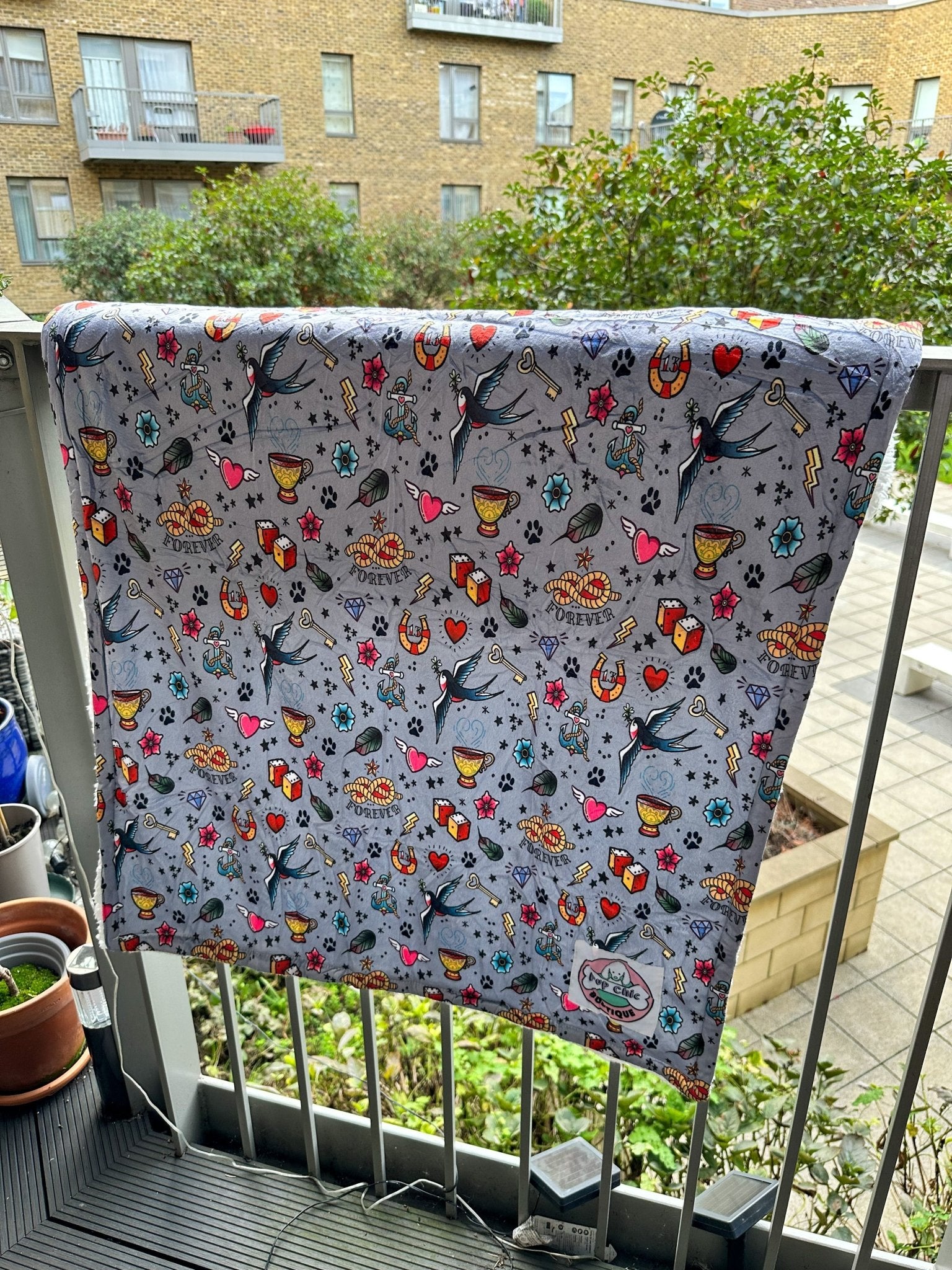 Artful Dogster blanket - Pup Chic Boutique