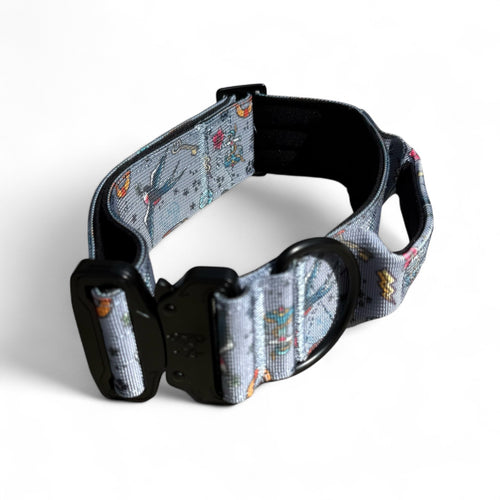 Artful Dogster Tactical Dog Collar with Handle - Pup Chic Boutique