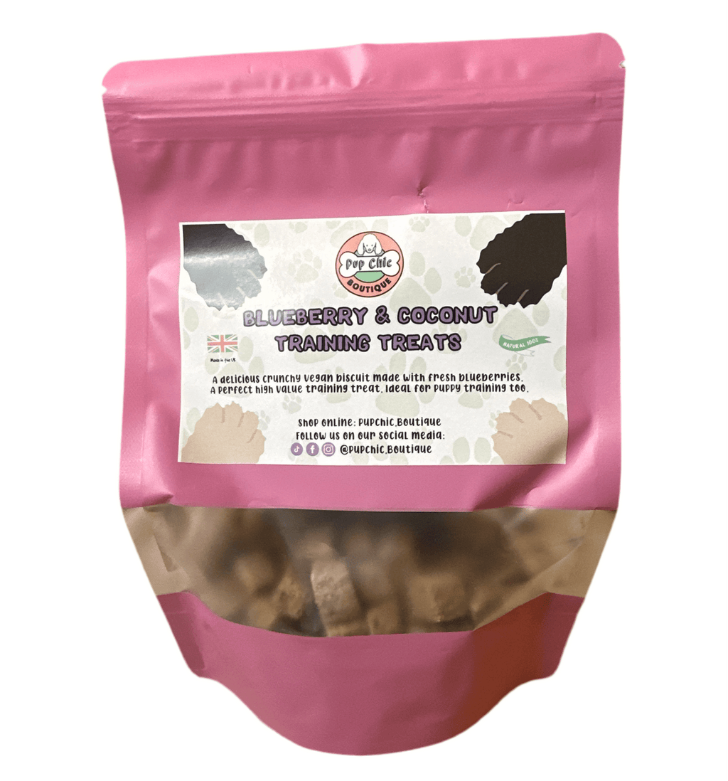 Blueberry & Coconut Training Dog Treats - Pup Chic Boutique