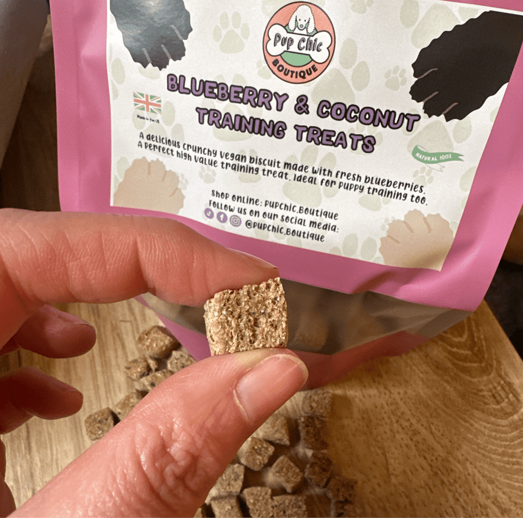 Blueberry & Coconut Training Dog Treats - Pup Chic Boutique