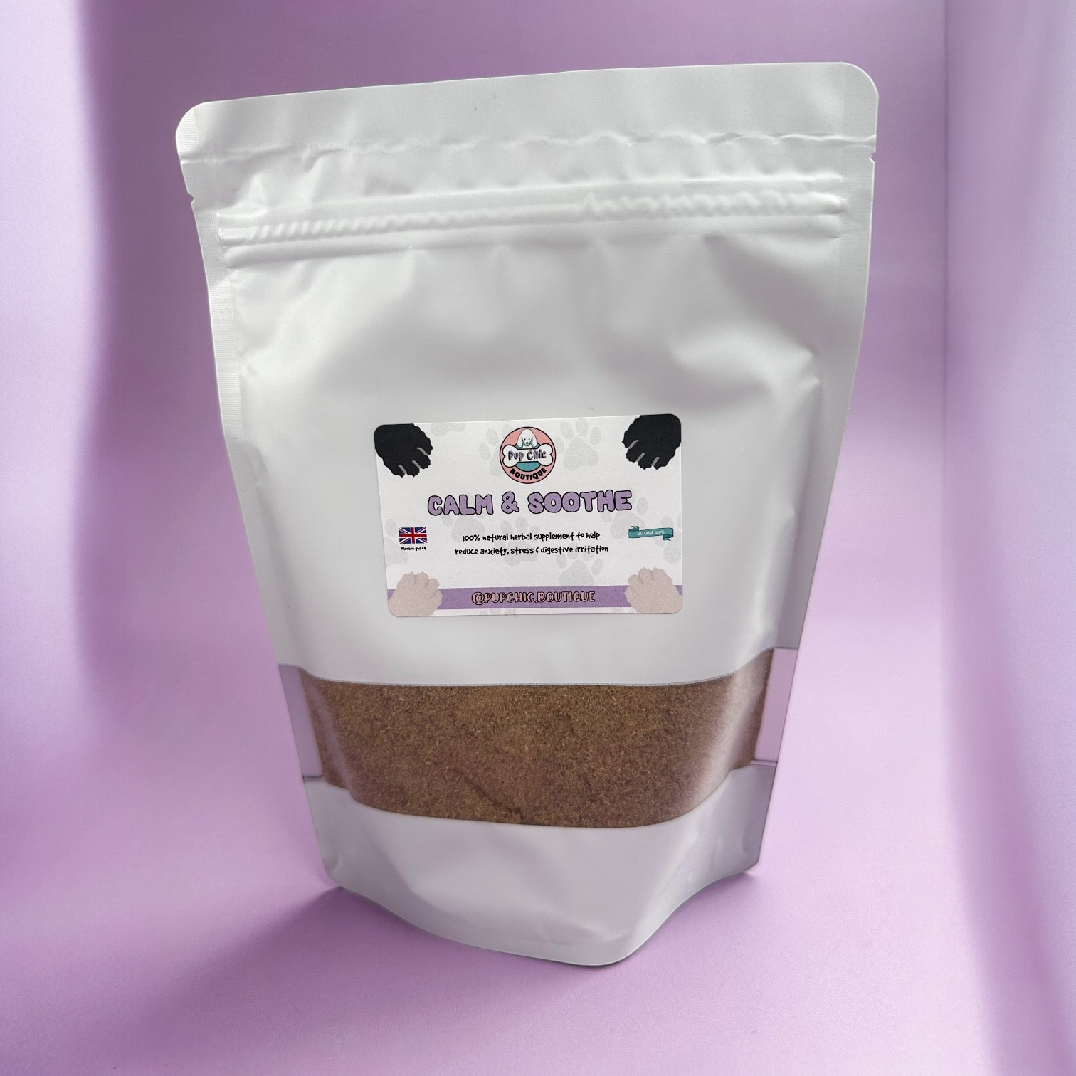 Calm & Soothe Dog Supplement – Natural Support for Relaxation - Pup Chic Boutique