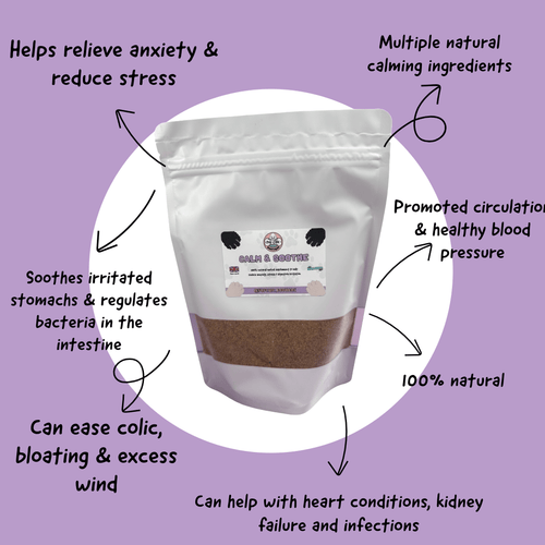 Calm & Soothe Dog Supplement – Natural Support for Relaxation - Pup Chic Boutique