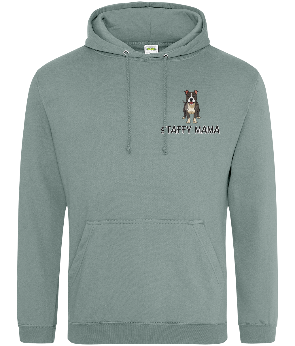 Staffy Mama hoodie - Pup Chic Boutique