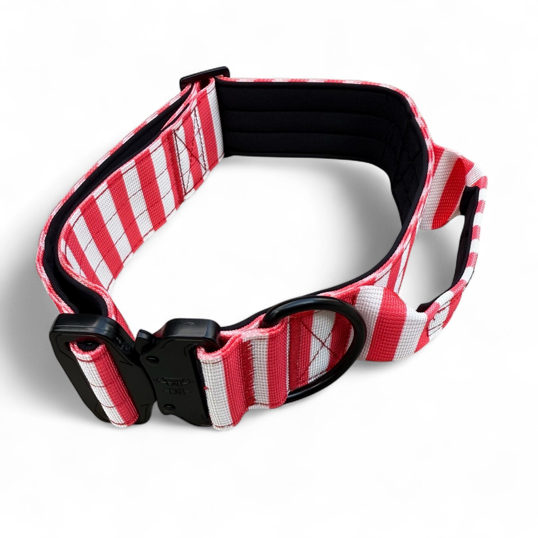 Circus Chic Tactical Dog Collar with Handle - Pup Chic Boutique