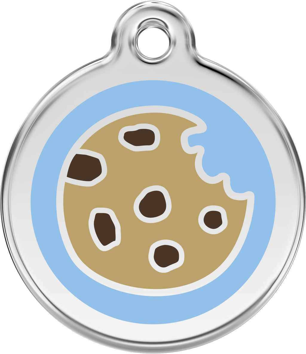 Cookie Dog ID Tag – Personalised Engraved Tag for Pets 🍪 - Pup Chic Boutique
