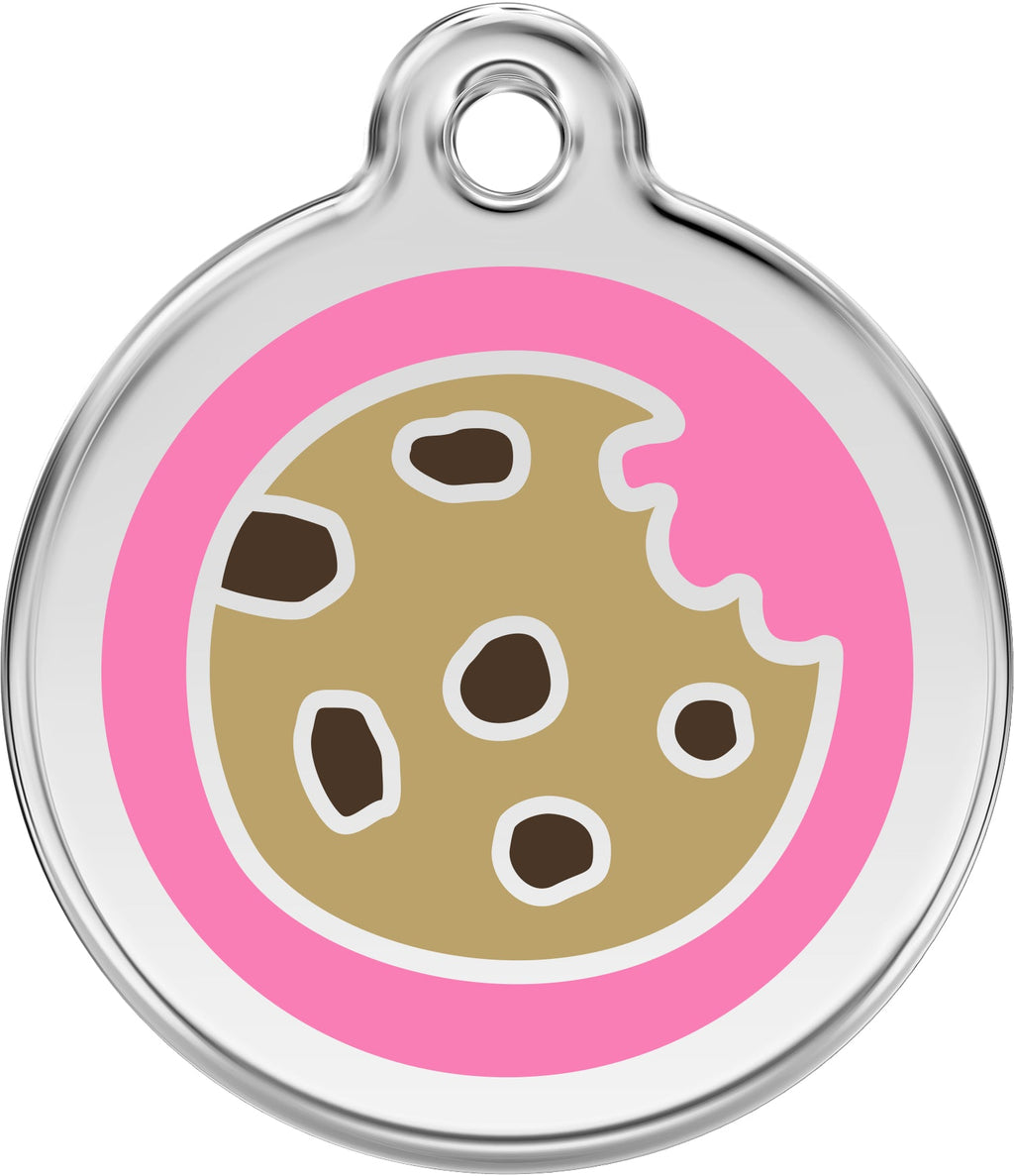 Cookie Dog ID Tag – Personalised Engraved Tag for Pets 🍪 - Pup Chic Boutique