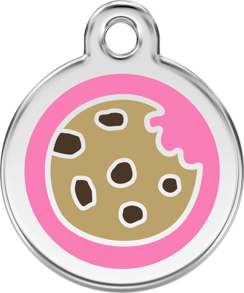 Cookie Dog ID Tag – Personalised Engraved Tag for Pets 🍪 - Pup Chic Boutique