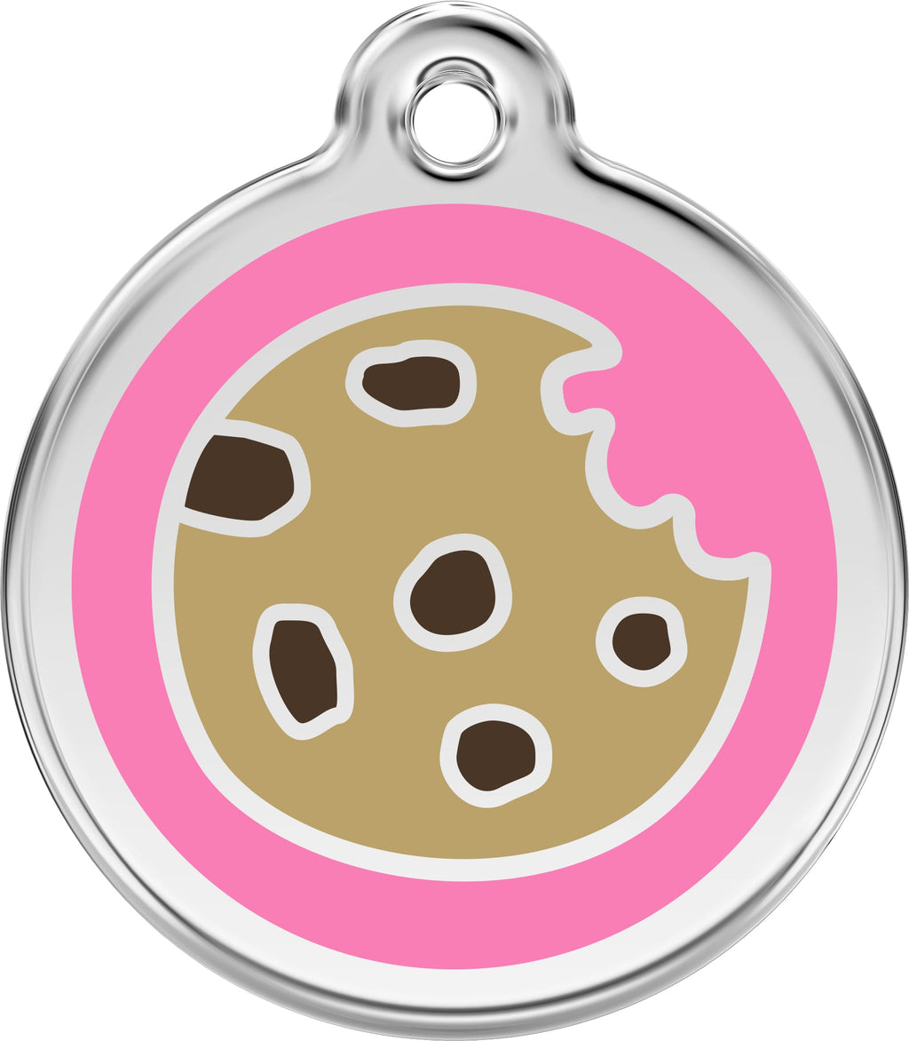Cookie Dog ID Tag – Personalised Engraved Tag for Pets 🍪 - Pup Chic Boutique