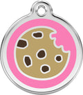 Cookie Dog ID Tag – Personalised Engraved Tag for Pets 🍪 - Pup Chic Boutique