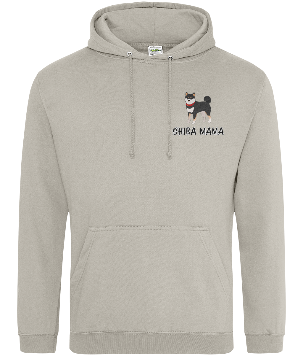 Black and Tan Shiba Mama hoodie