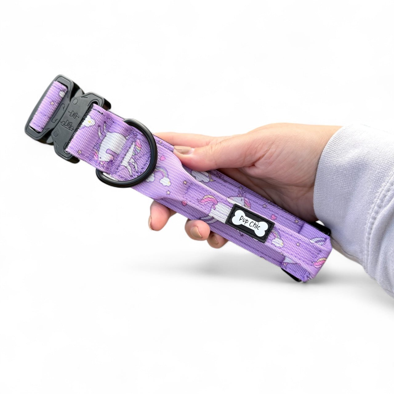 Daydreams and Unicorns Tactical Dog Collar - Pup Chic Boutique