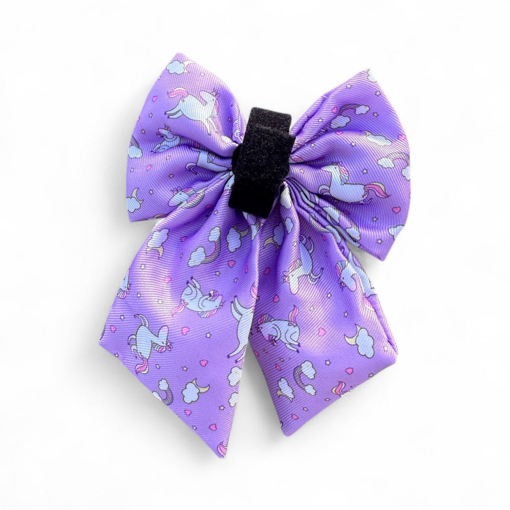 Daydreams & Unicorns Sailor Bow Tie for Dog - Pup Chic Boutique