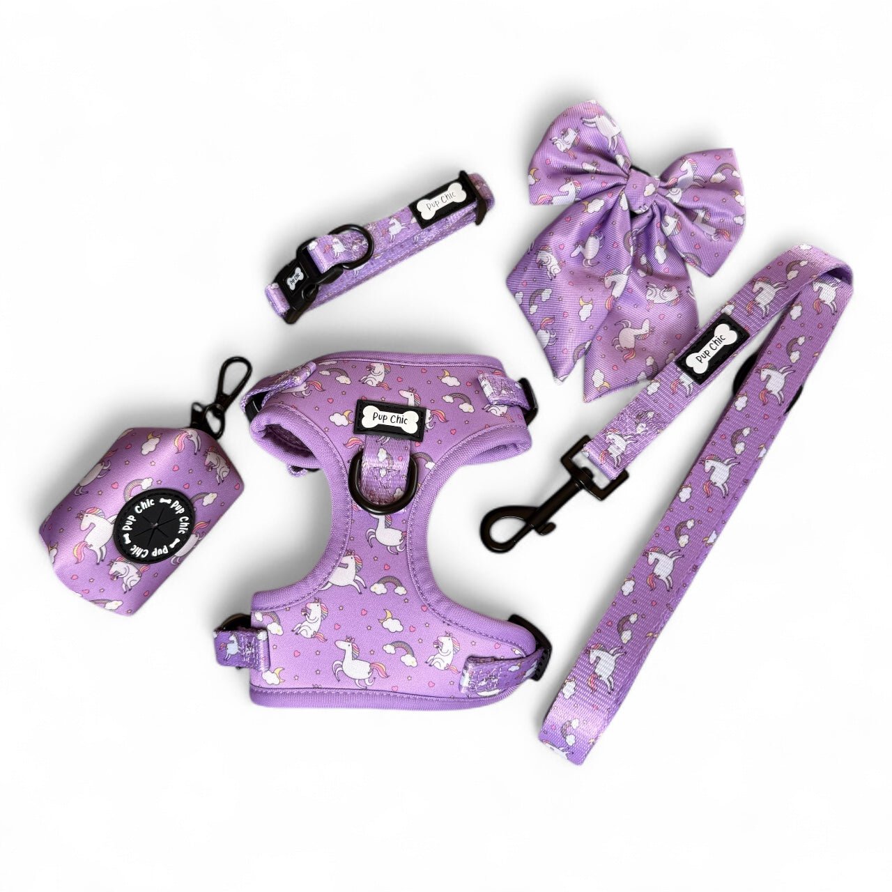 Daydreams & Unicorns XXS Step - In Adjustable Harness – Magical Comfort for Tiny Pups & Puppies - Pup Chic Boutique