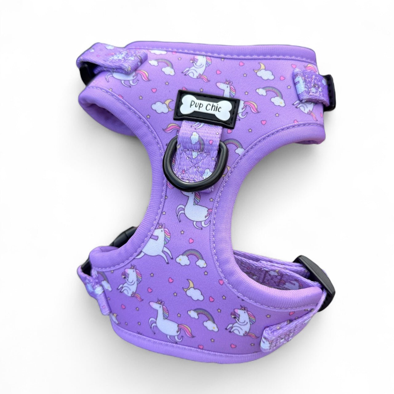 Daydreams & Unicorns XXS Step - In Adjustable Harness – Magical Comfort for Tiny Pups & Puppies - Pup Chic Boutique