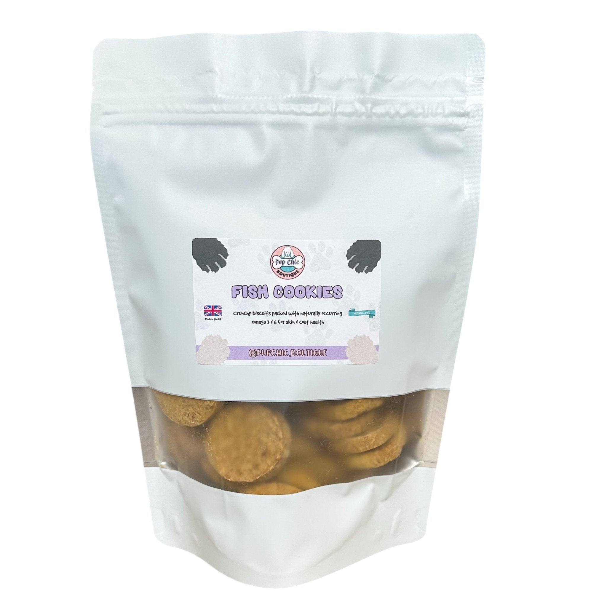 Fish Cookies dog treats - Pup Chic Boutique