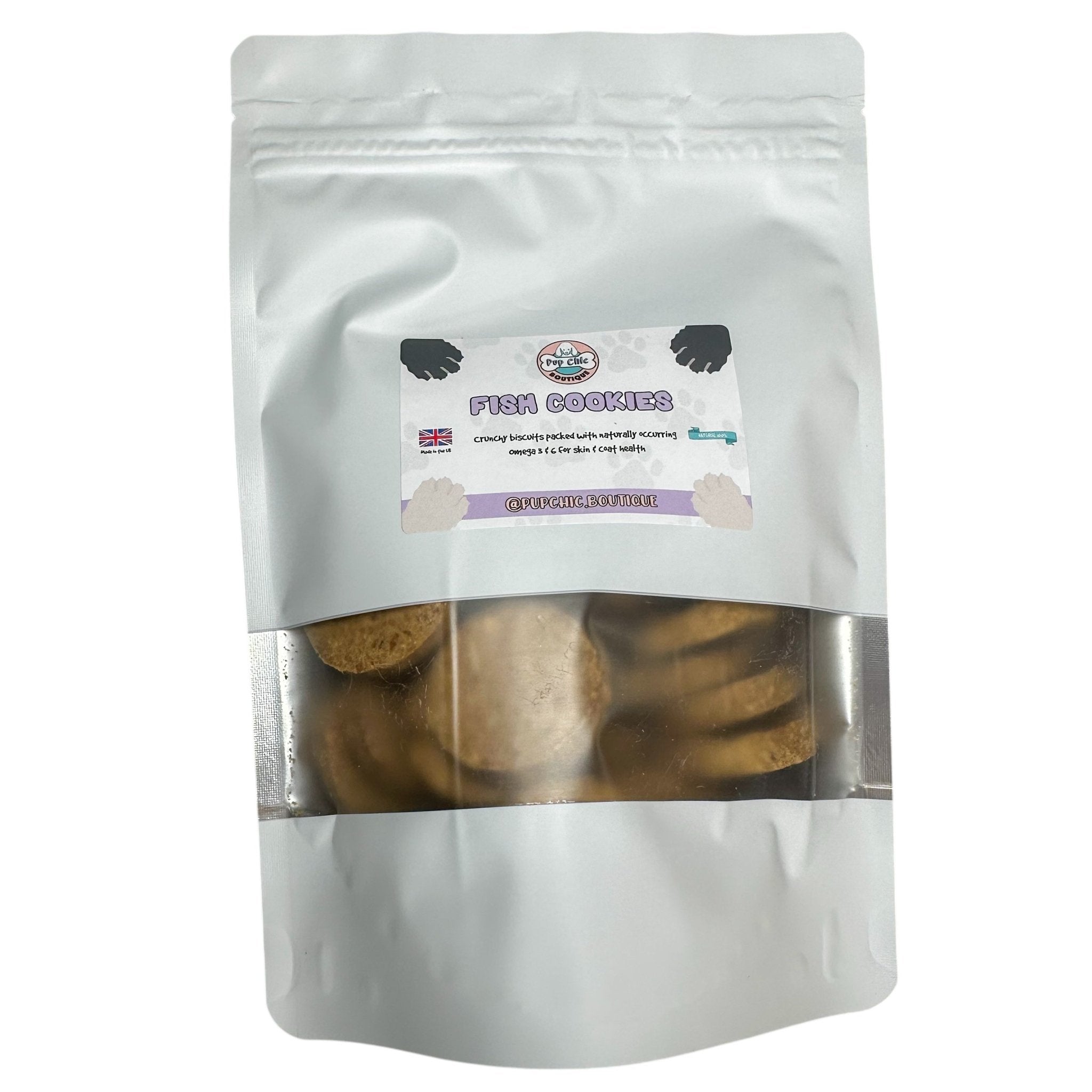Fish Cookies dog treats - Pup Chic Boutique