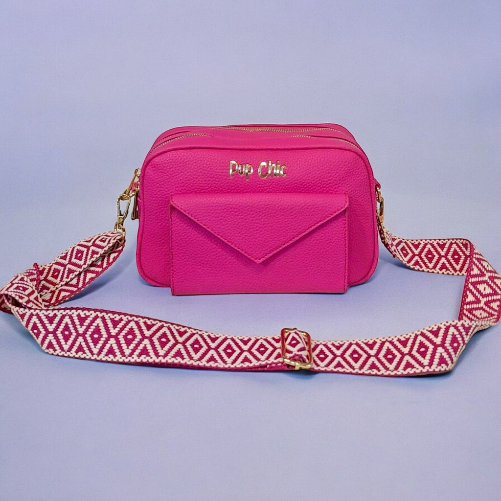 Hot Pink Out Out Dog Walking Bag – Stylish, Practical & Perfect for Dog Mums - Pup Chic Boutique