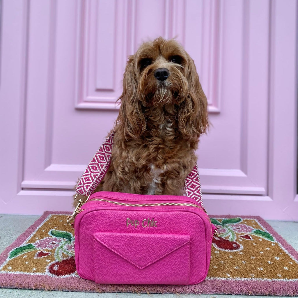 Hot Pink Out Out Dog Walking Bag – Stylish, Practical & Perfect for Dog Mums - Pup Chic Boutique