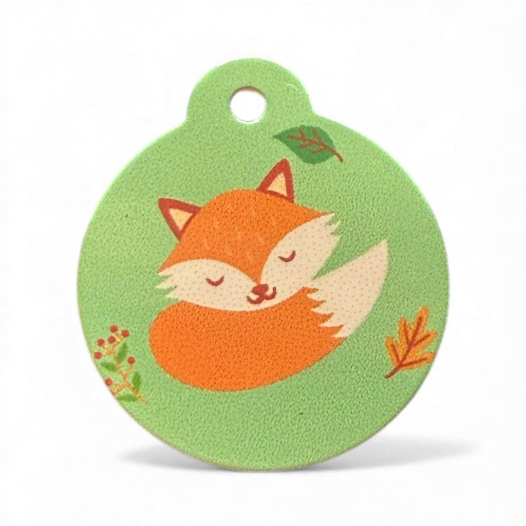 Inquisitive Fox Dog ID Tag - Pup Chic Boutique