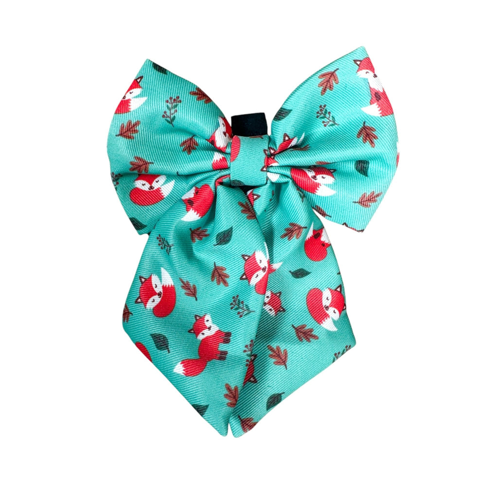 Inquisitive Fox Sailor Bow Tie for Dog - Pup Chic Boutique