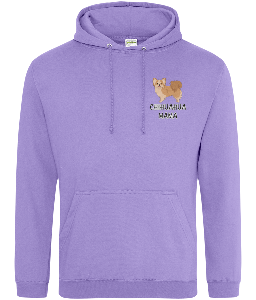 Long haired chihuahua Mama Hoodie - Pup Chic Boutique