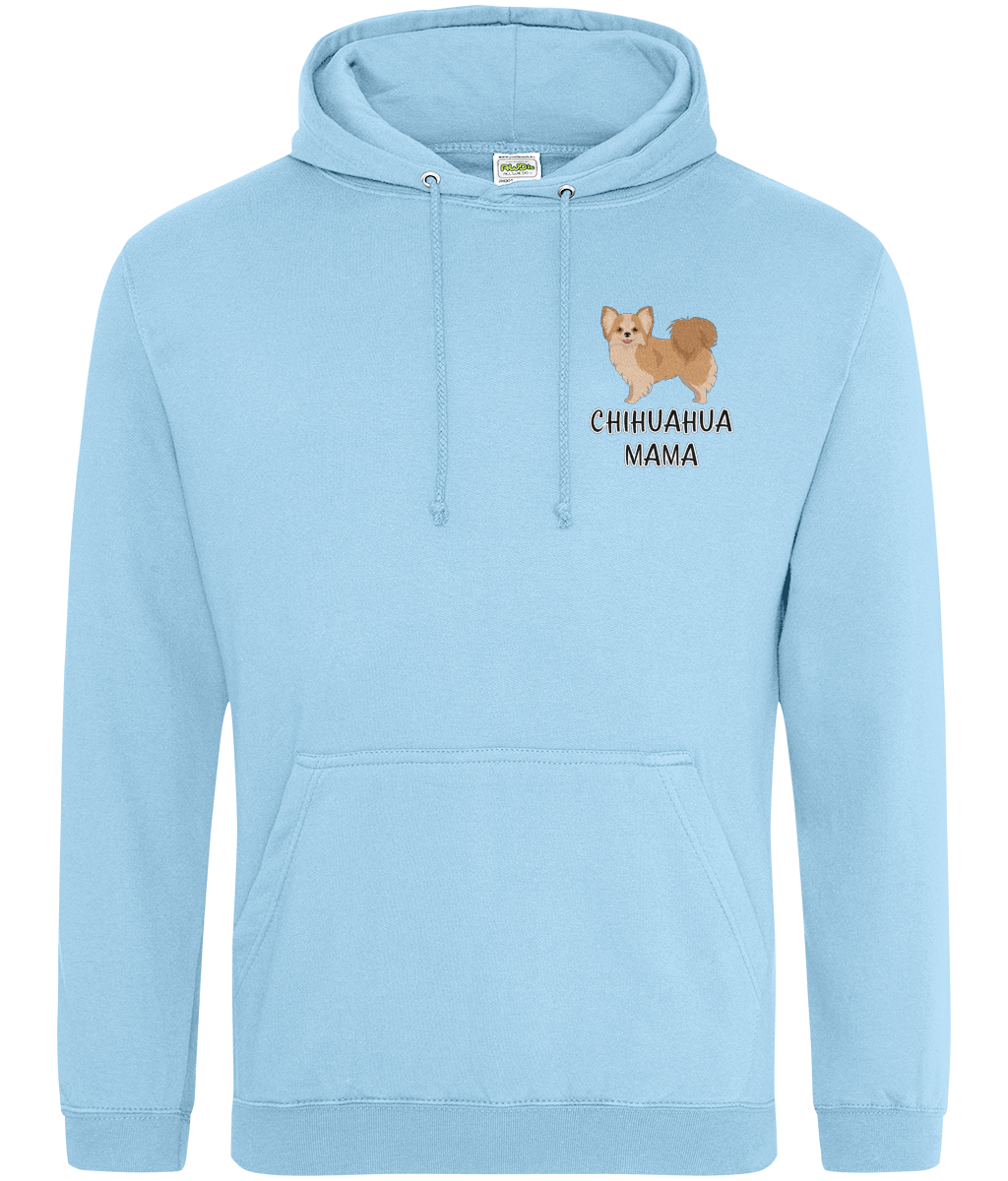 Long haired chihuahua Mama Hoodie - Pup Chic Boutique