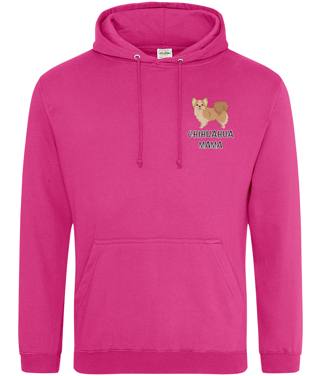 Long haired chihuahua Mama Hoodie - Pup Chic Boutique