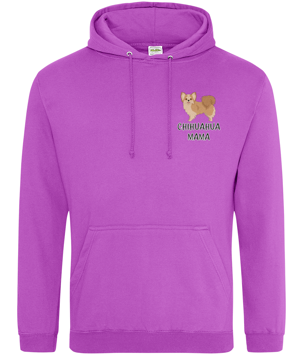 Long haired chihuahua Mama Hoodie - Pup Chic Boutique