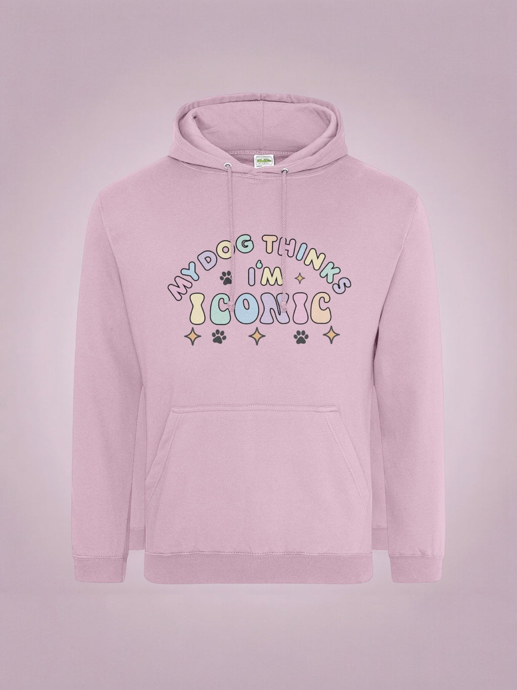 My Dog Thinks I'm Iconic Hoodie - Pup Chic Boutique