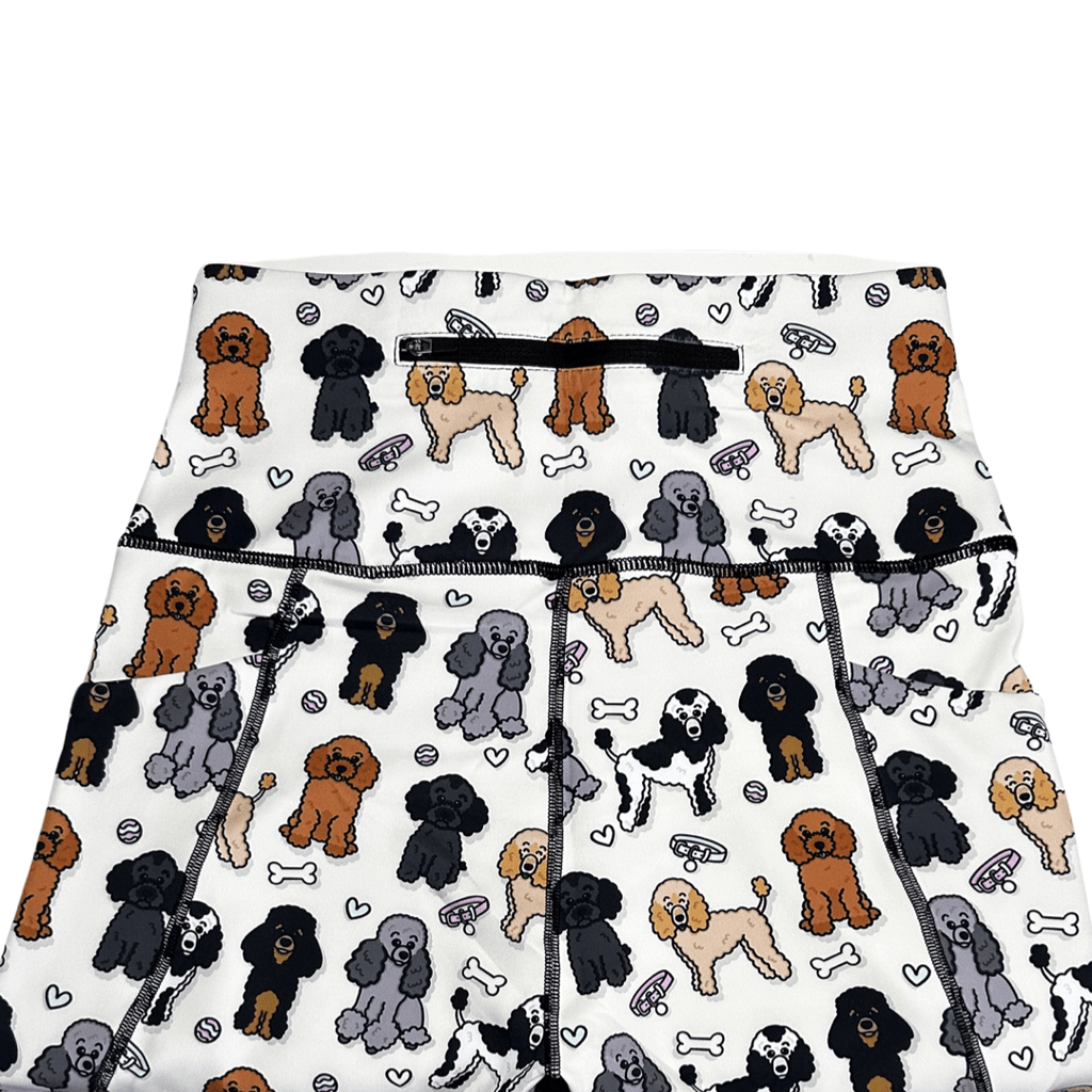 Oodles of Poodles matching leggings - poodle leggings - Pup Chic Boutique