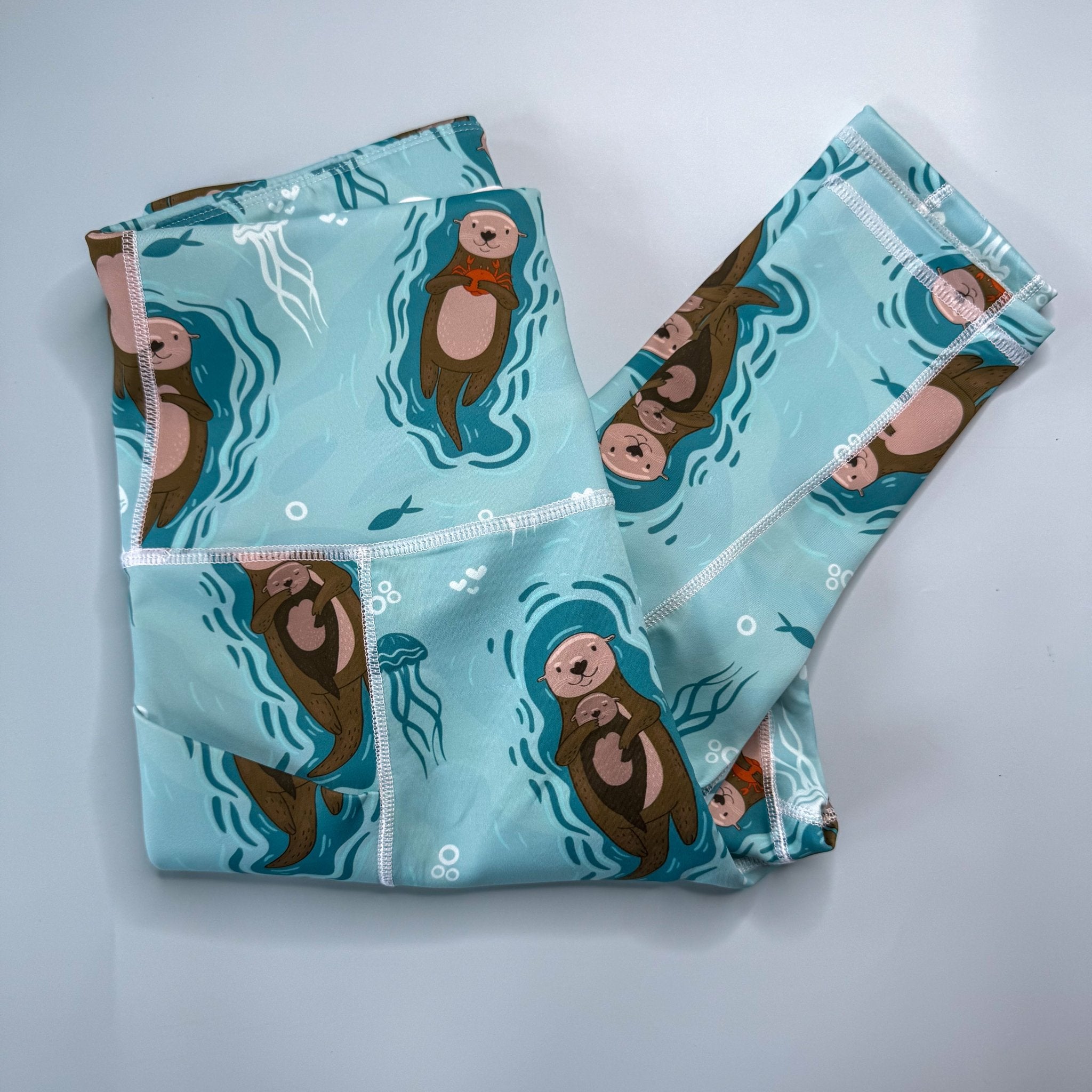 Otterly Lovely matching leggings - Pup Chic Boutique