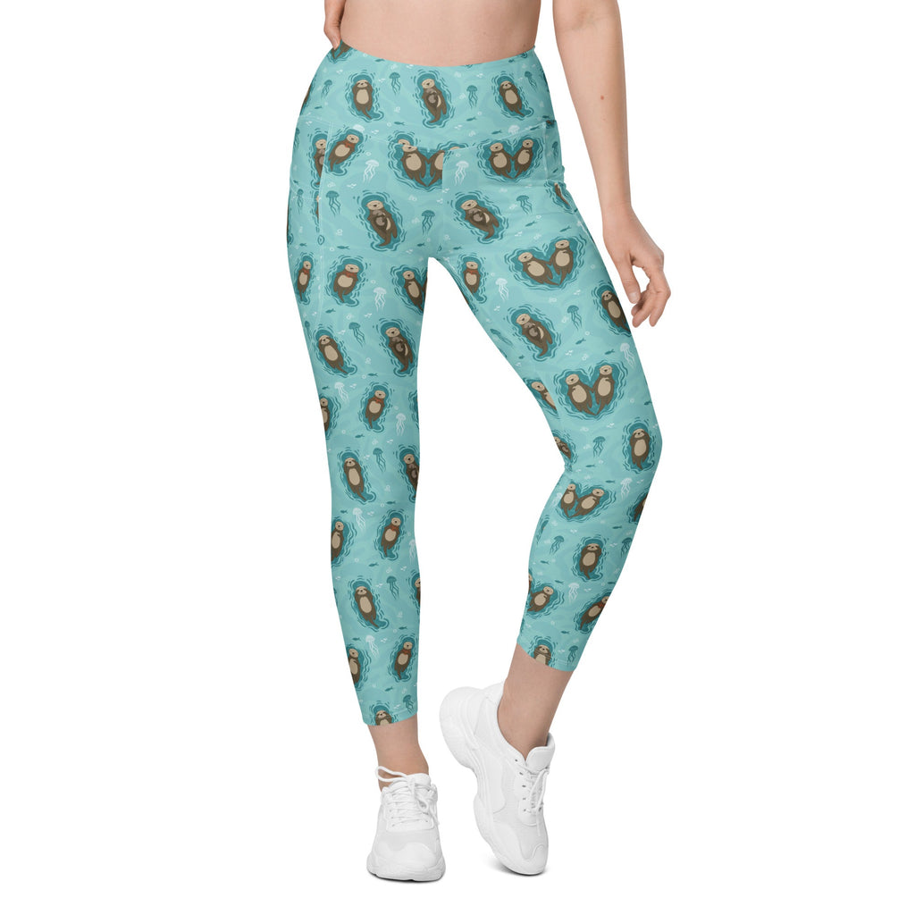 Otterly Lovely matching leggings - Pup Chic Boutique