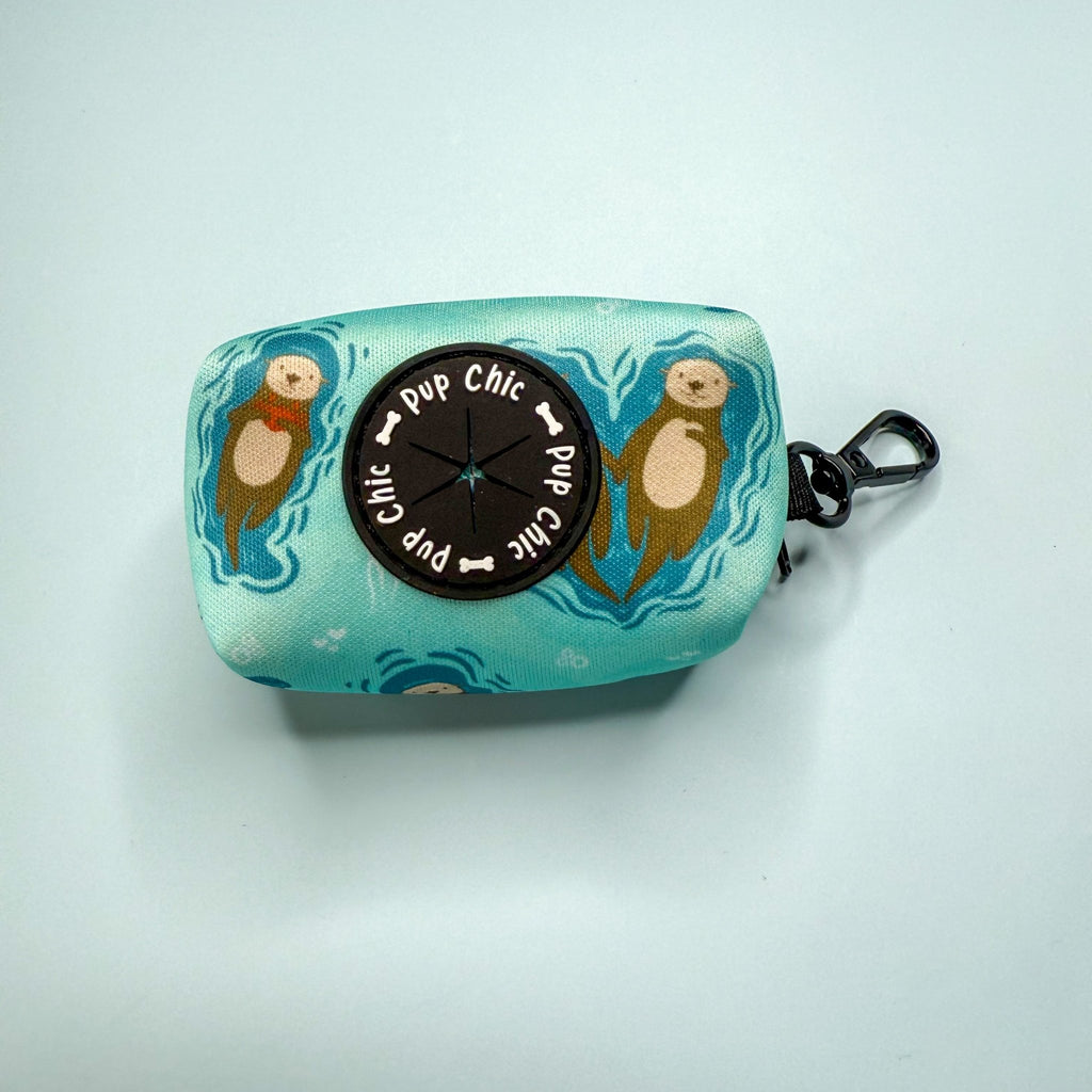 Otterly Lovely Poo Bag Holder 🦦💙 - Pup Chic Boutique