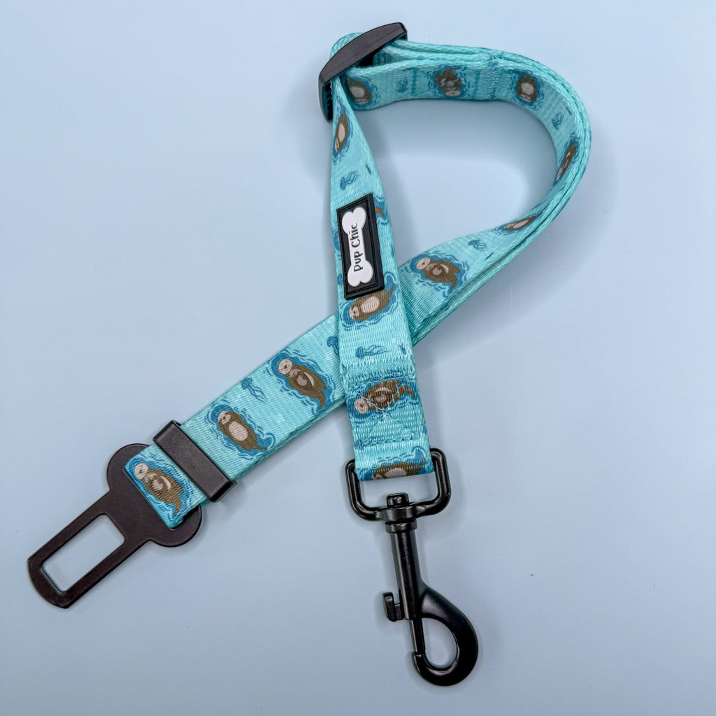 Otterly Lovely Seat Belt Clip 🦦💙 - Pup Chic Boutique