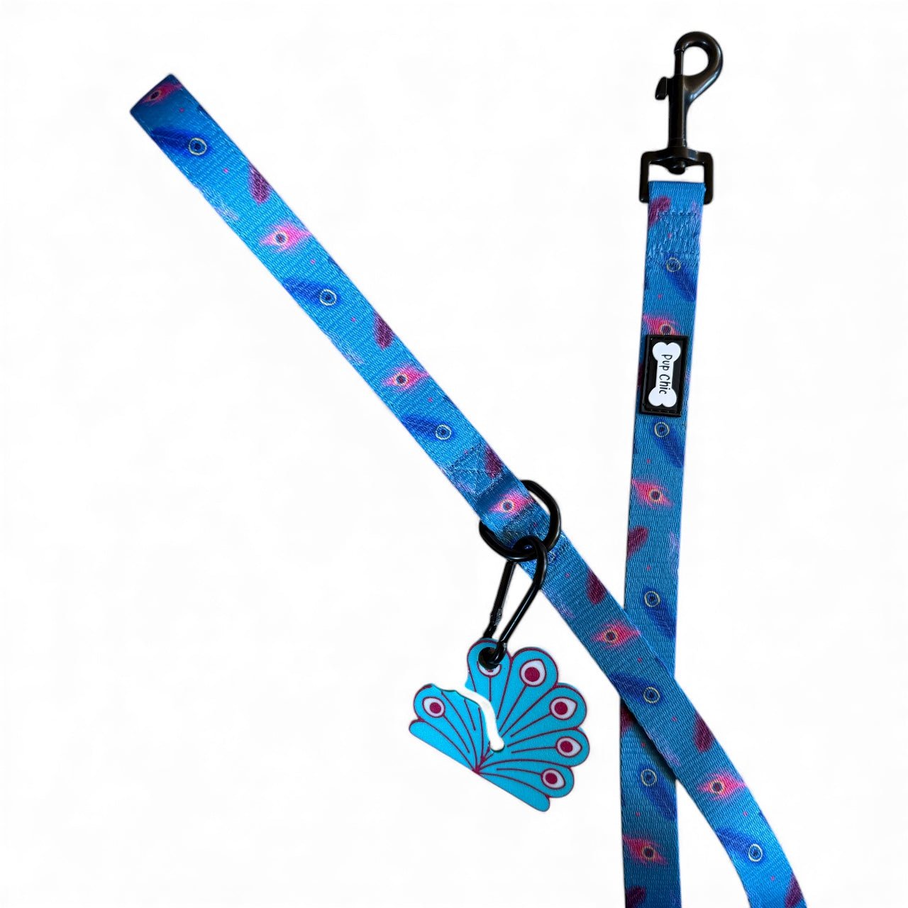 Peacock Pookey - poop bag holder for used bags - Pup Chic Boutique