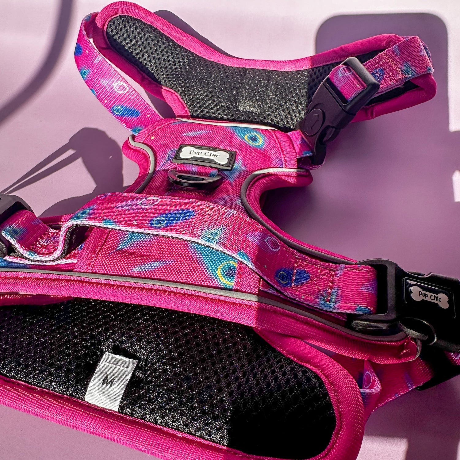 Peacock Power No Pull Tactical Dog Harness - Pup Chic Boutique