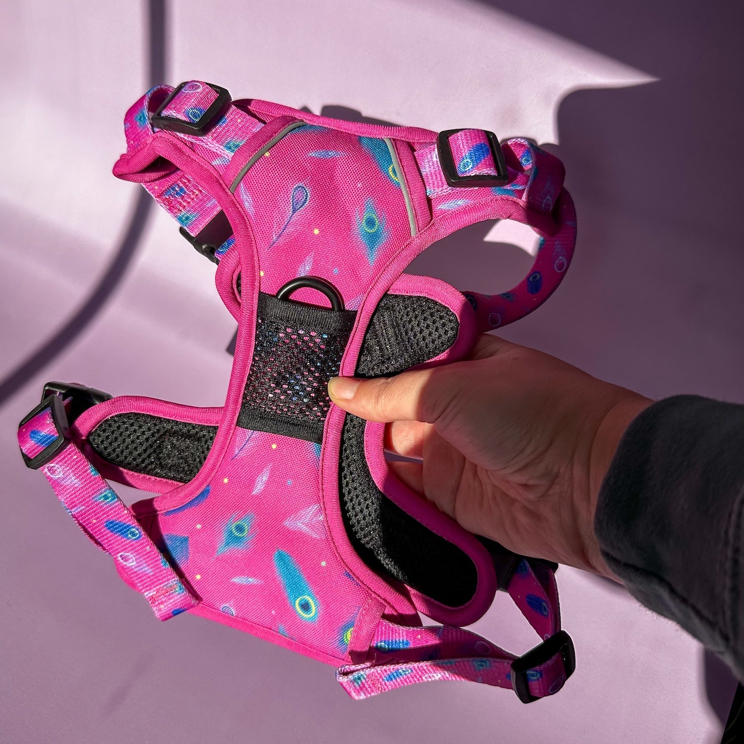 Peacock Power No Pull Tactical Dog Harness - Pup Chic Boutique