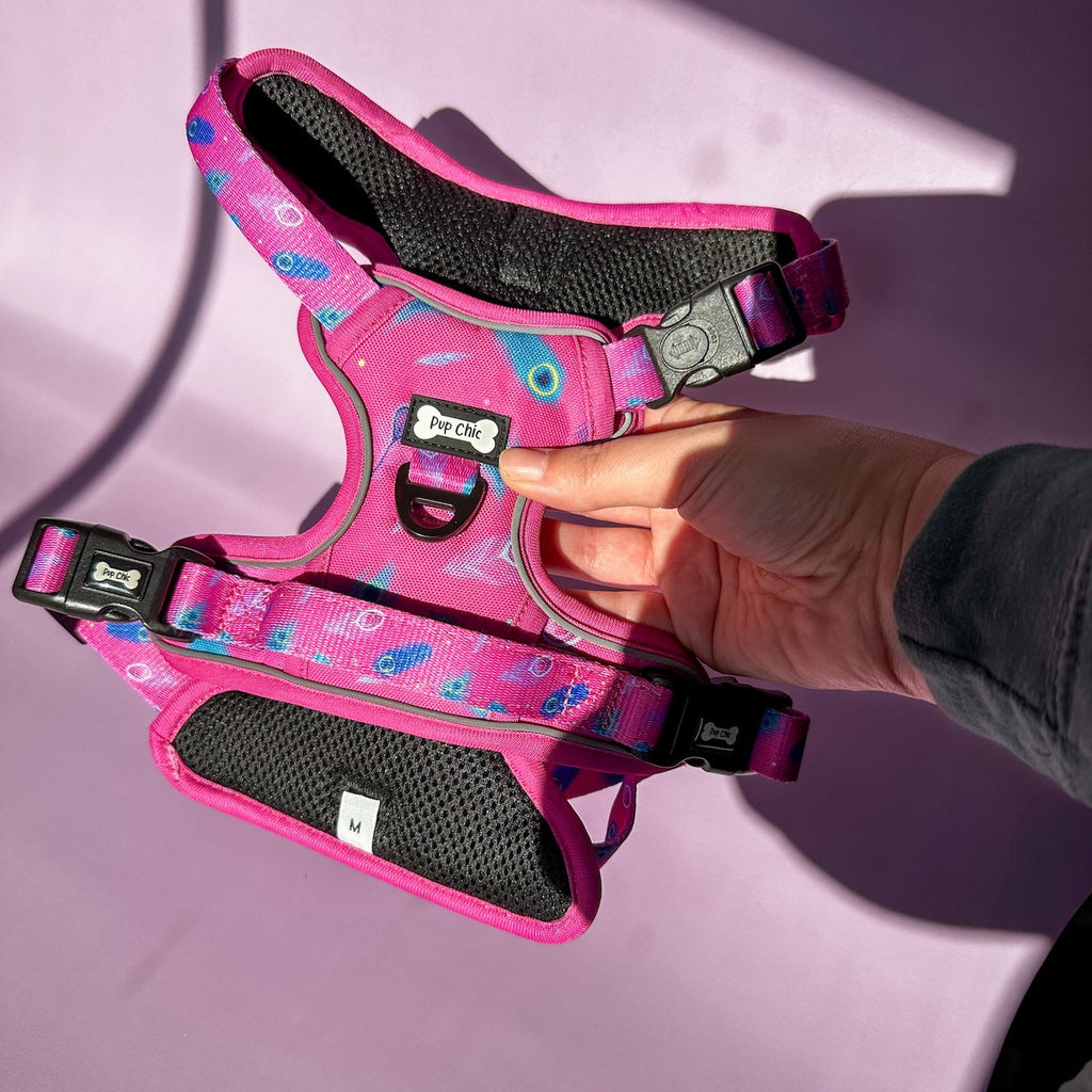 Peacock Power No Pull Tactical Dog Harness - Pup Chic Boutique