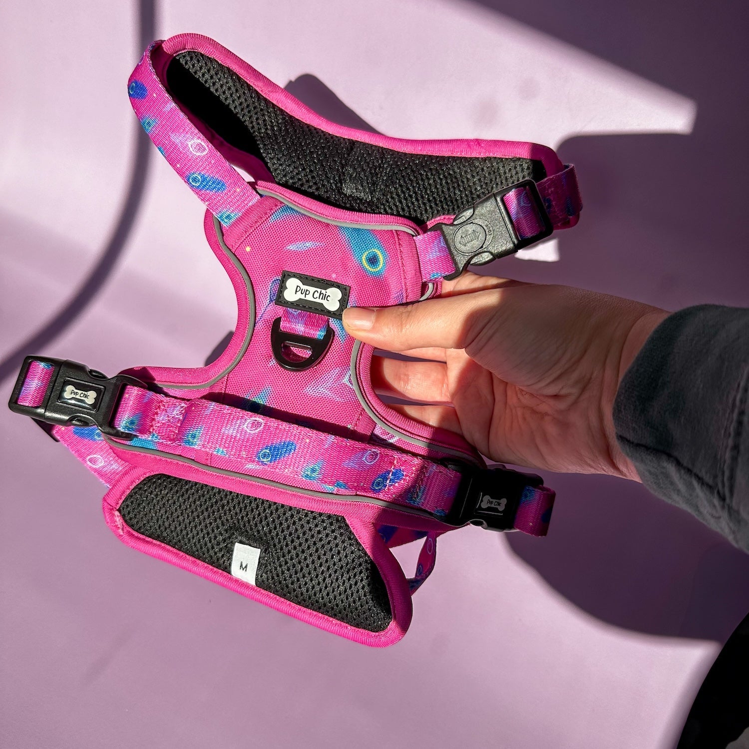 Peacock Power No Pull Tactical Dog Harness - Pup Chic Boutique