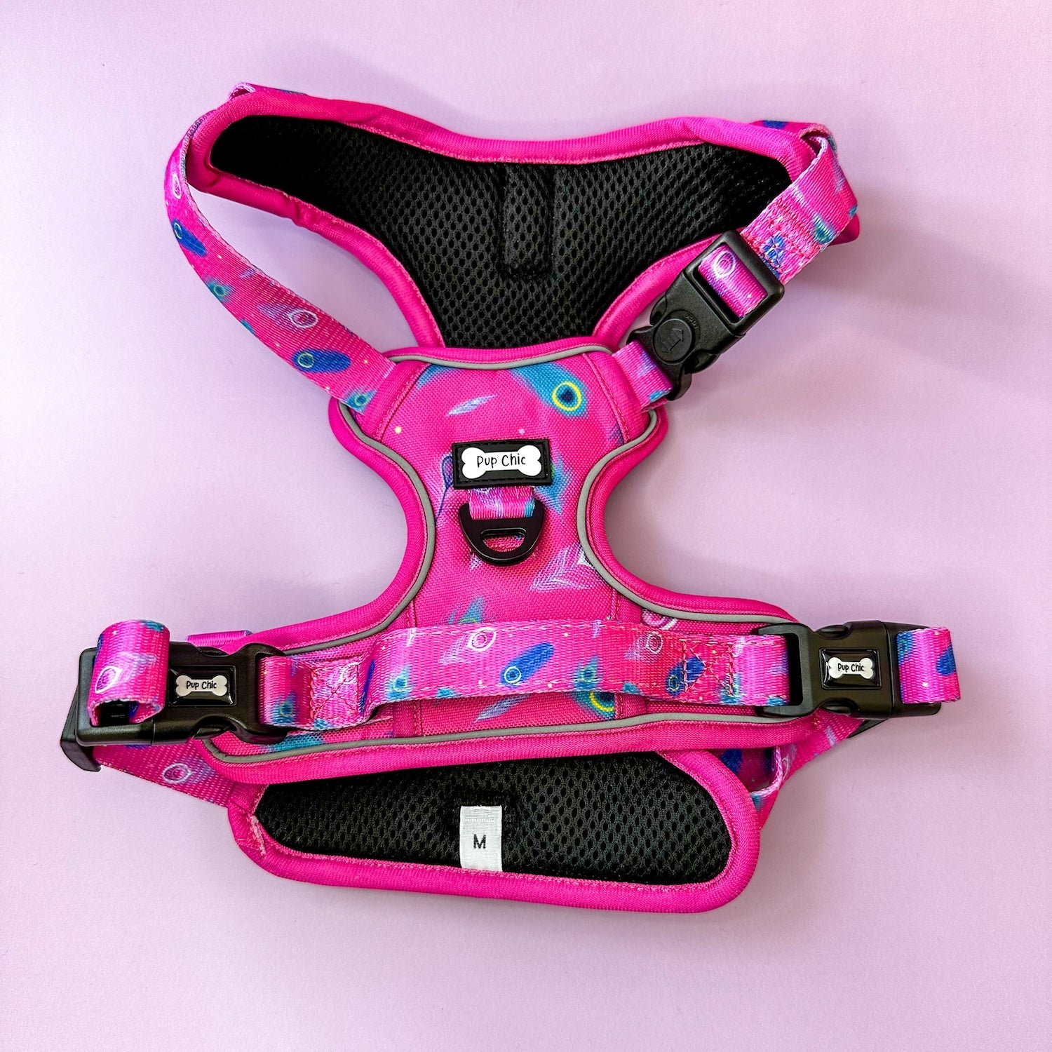 Peacock Power No Pull Tactical Dog Harness - Pup Chic Boutique