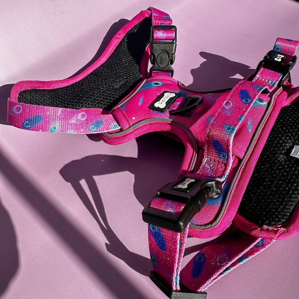 Peacock Power No Pull Tactical Dog Harness - Pup Chic Boutique