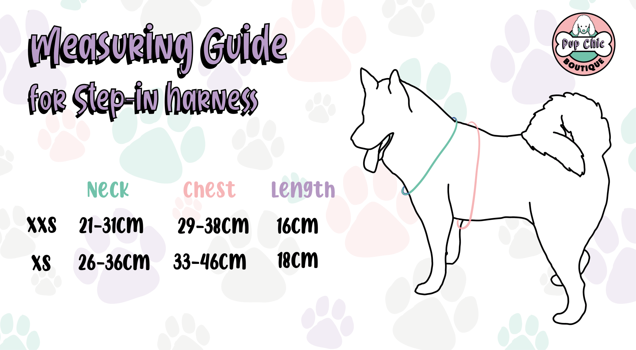 Peacock Power Step - In Adjustable Harness – Pretty, Practical & Perfect for Tiny Pups - Pup Chic Boutique