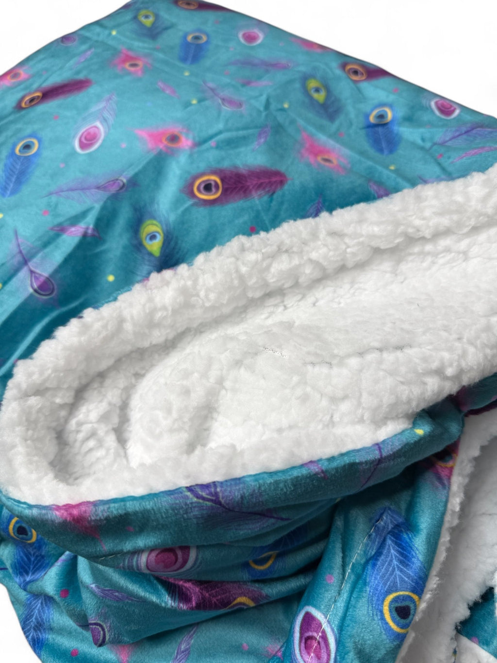 Power Peacock blanket - Pup Chic Boutique